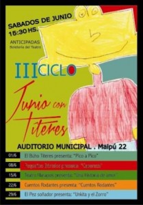 titeres en el teatro - tercer ciclo