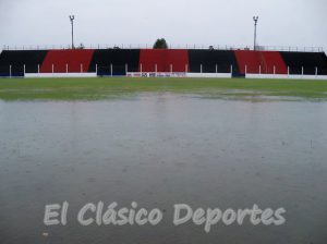 agua en la cancha