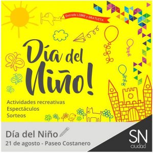 afiche dia del niño