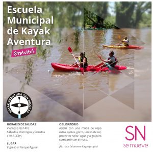 kayak AVENTURA noviembre